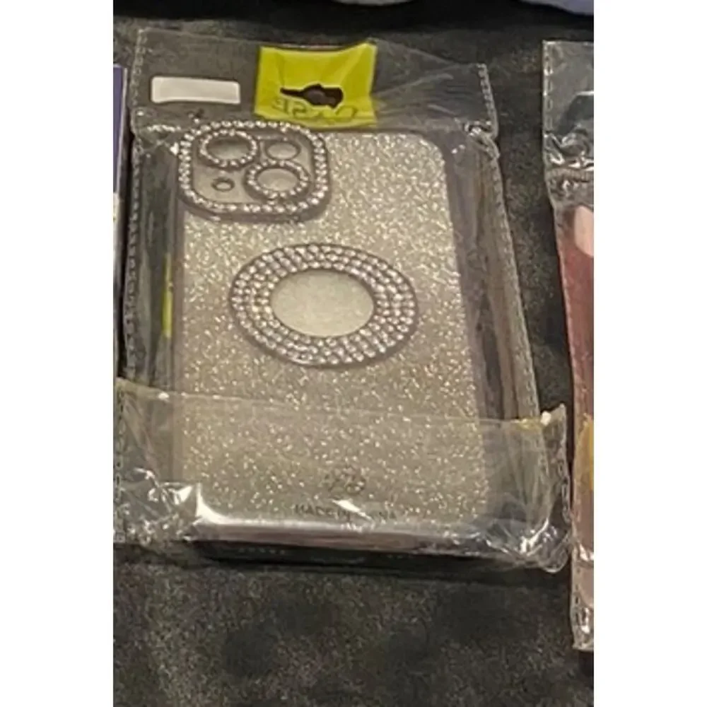 Brand New iPhone 15 Cases Screen & Lens Protectors - Black, Clear, Glitter
